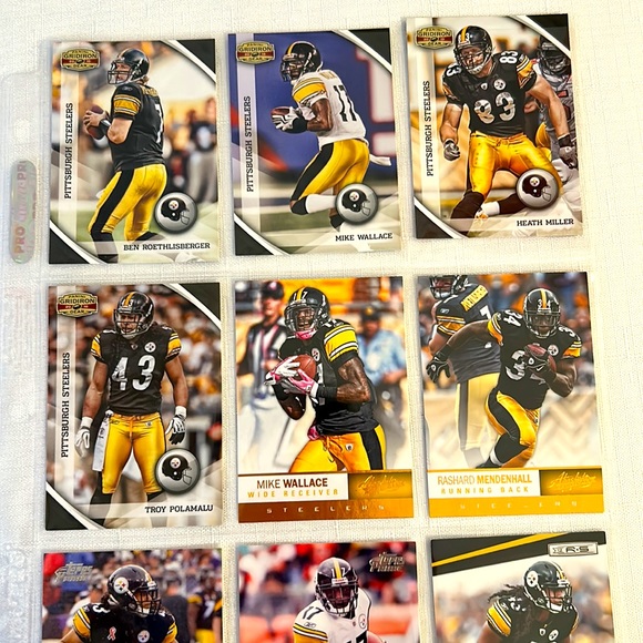 NFL- Pittsburgh Steelers Trading Cards - Picture 3 of 8
